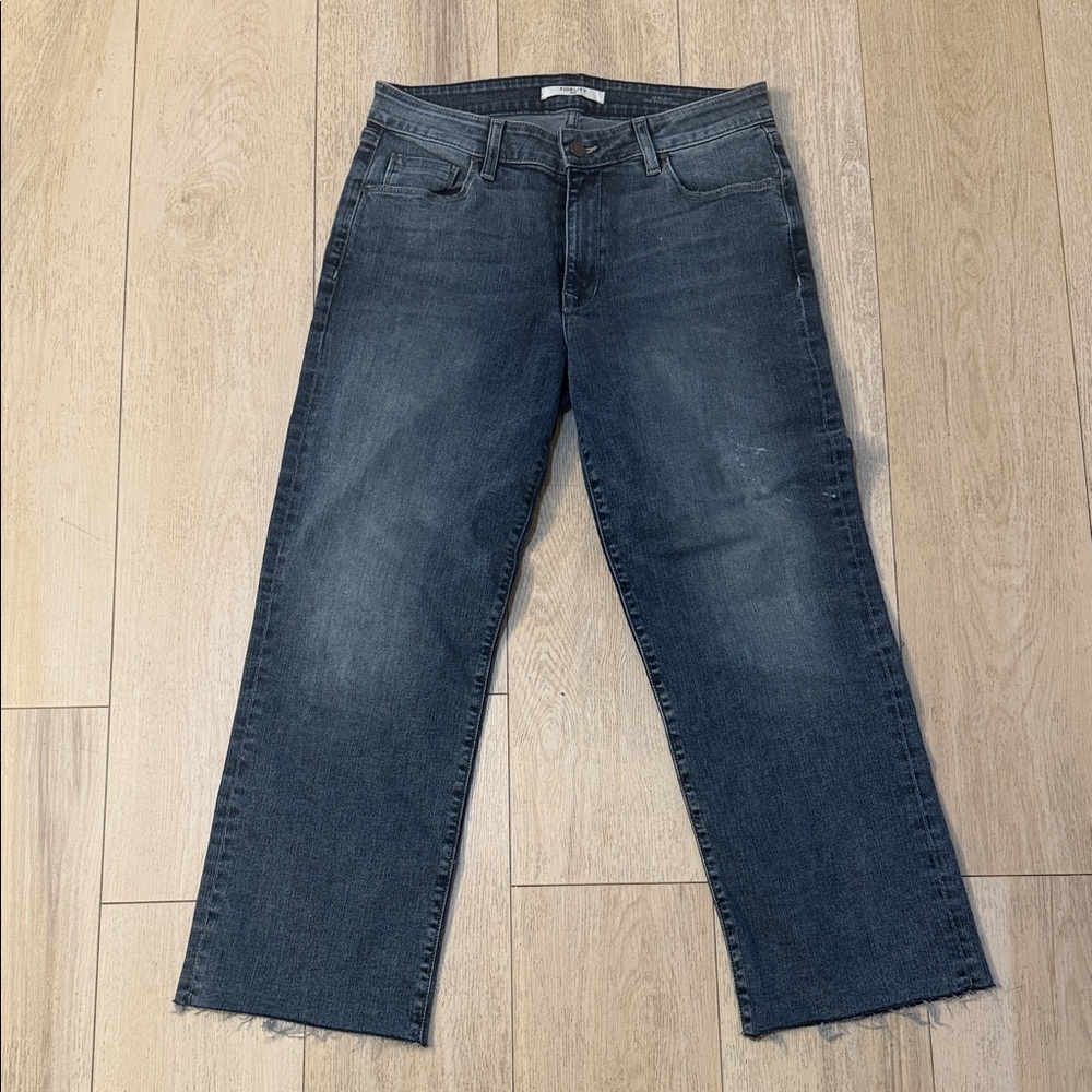 Fidelity Relaxed Fit Dark Wash Denim Jeans Women’s Size 27